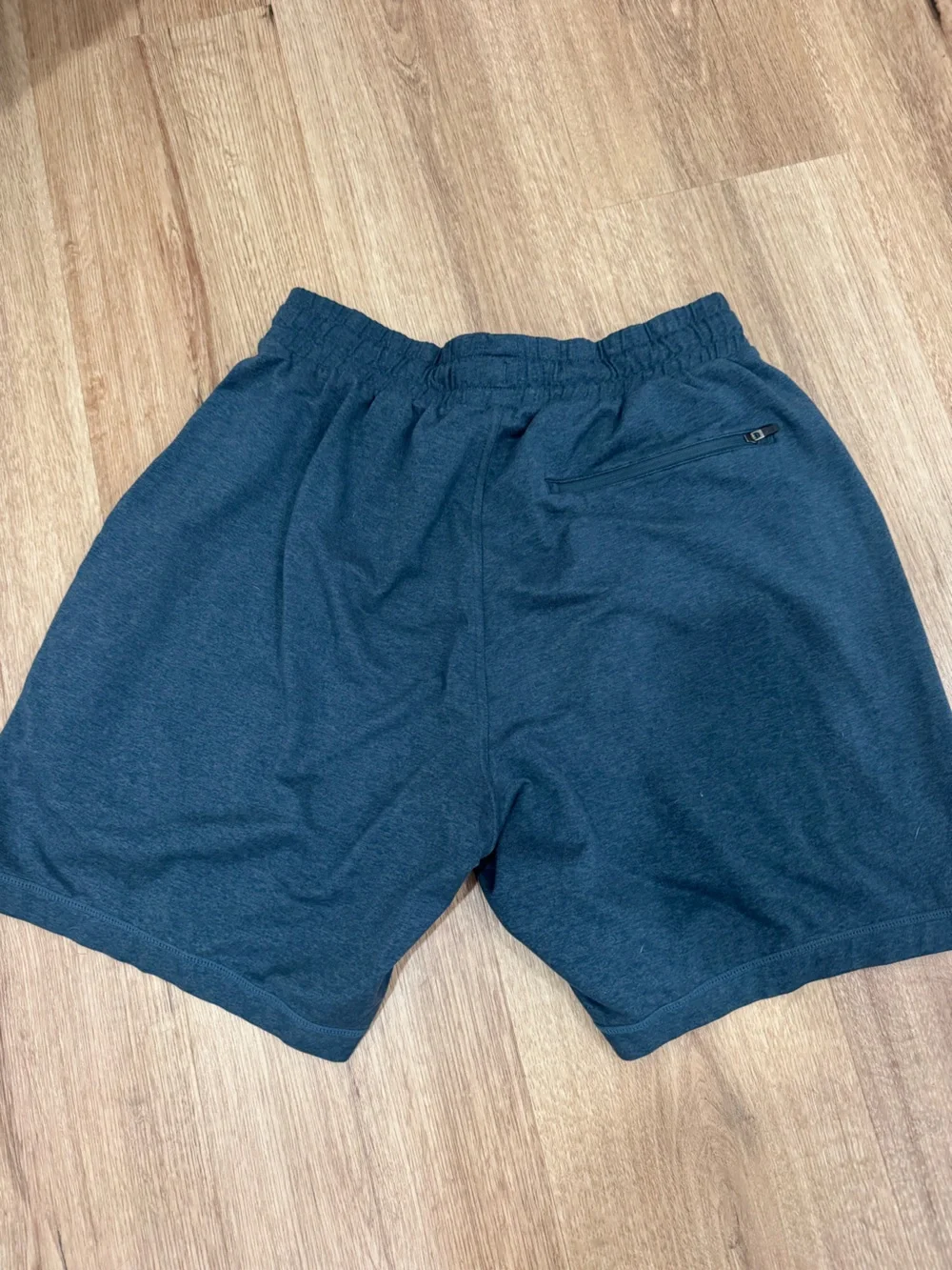 Vuori Charcoal/Navy Athletic Drawstring Shorts